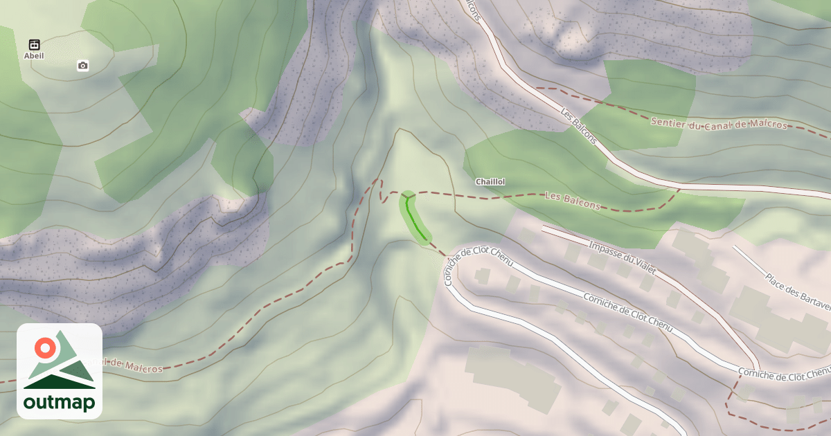 Map of Les Balcons