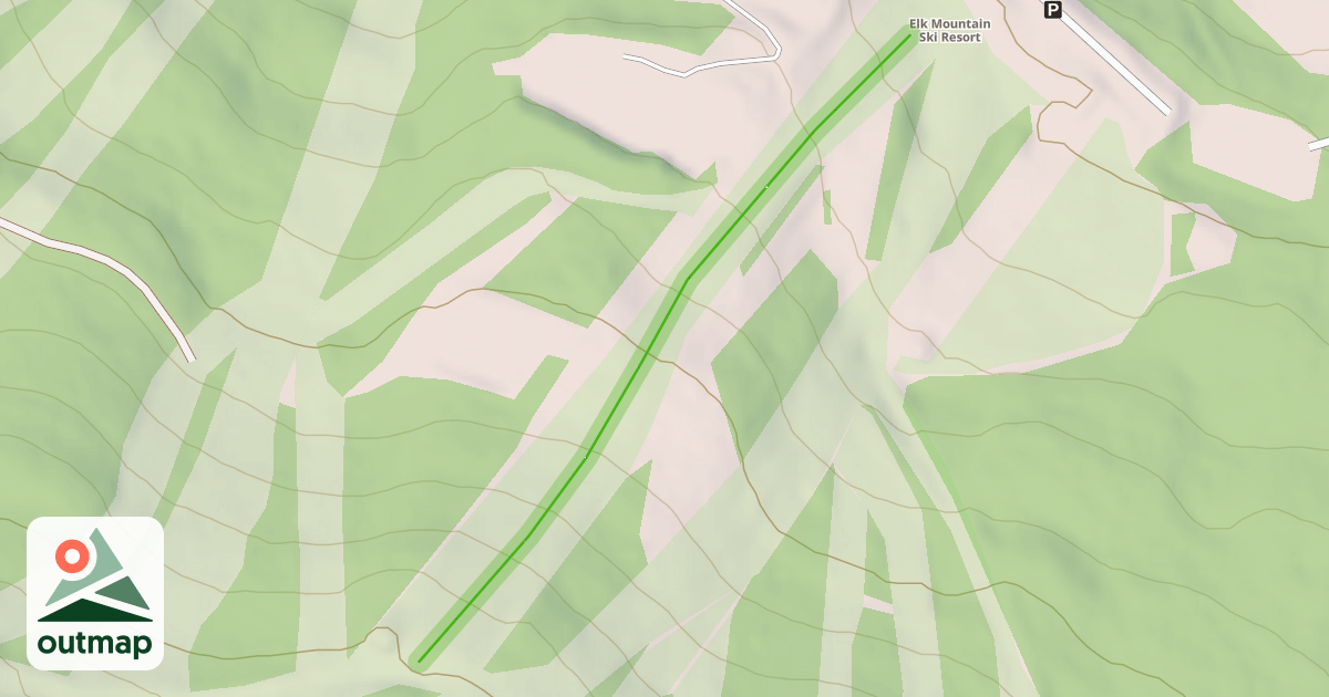 Map of West Slope