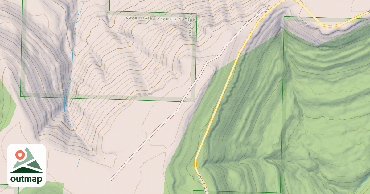 Map of USFS National Forest System Roads {D348B989-5978-42B3-9647-7A6E00AFCC2E}