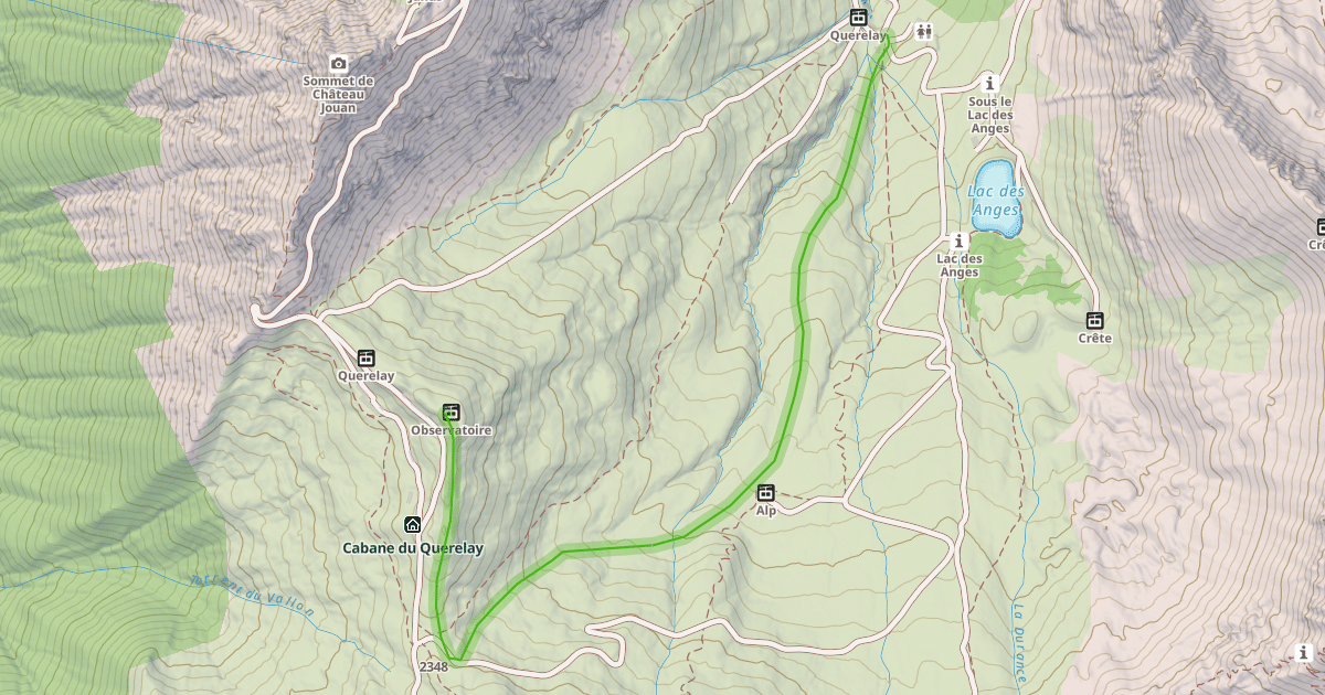 Map preview of Les Paussins