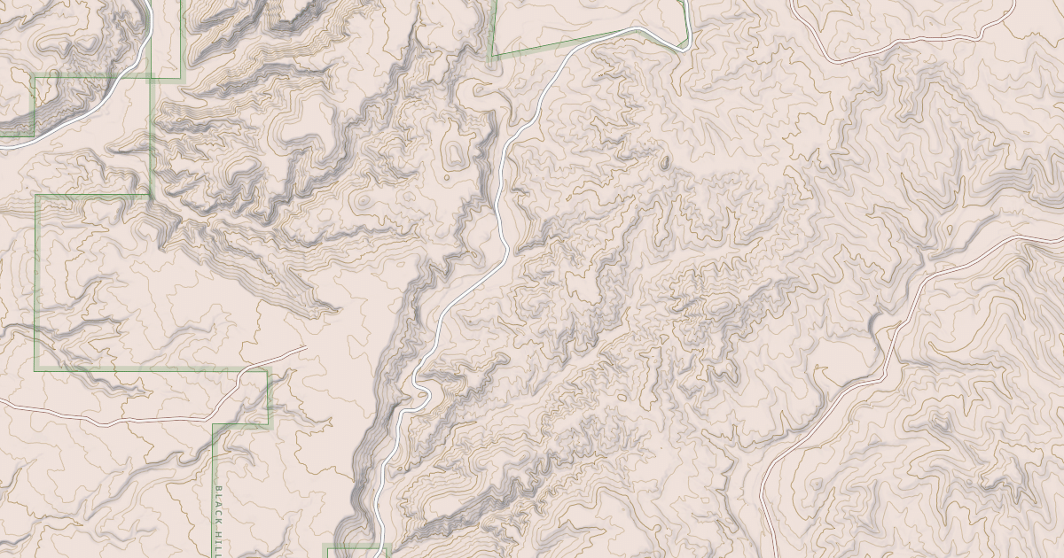Map preview of BUCK SPRINGS CYN