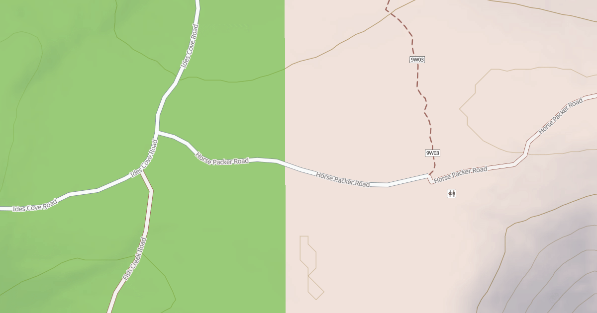 Map preview of HORSE PACKER
