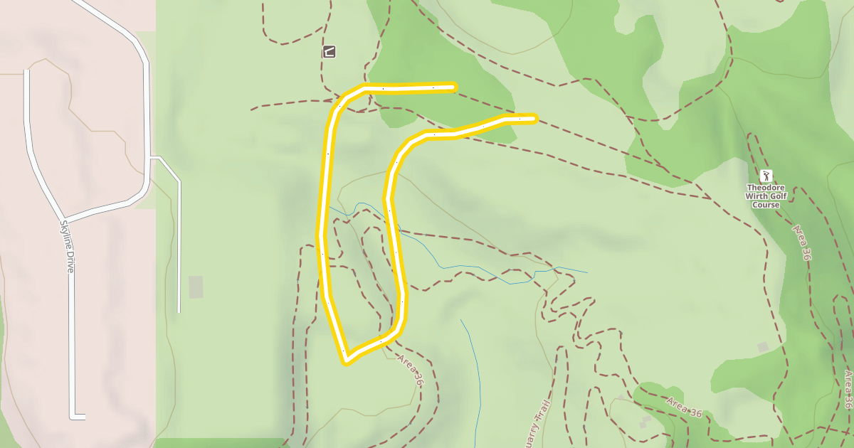 Map preview of Ridgeline Trail