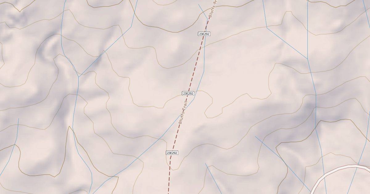 Map preview of Bluffs
