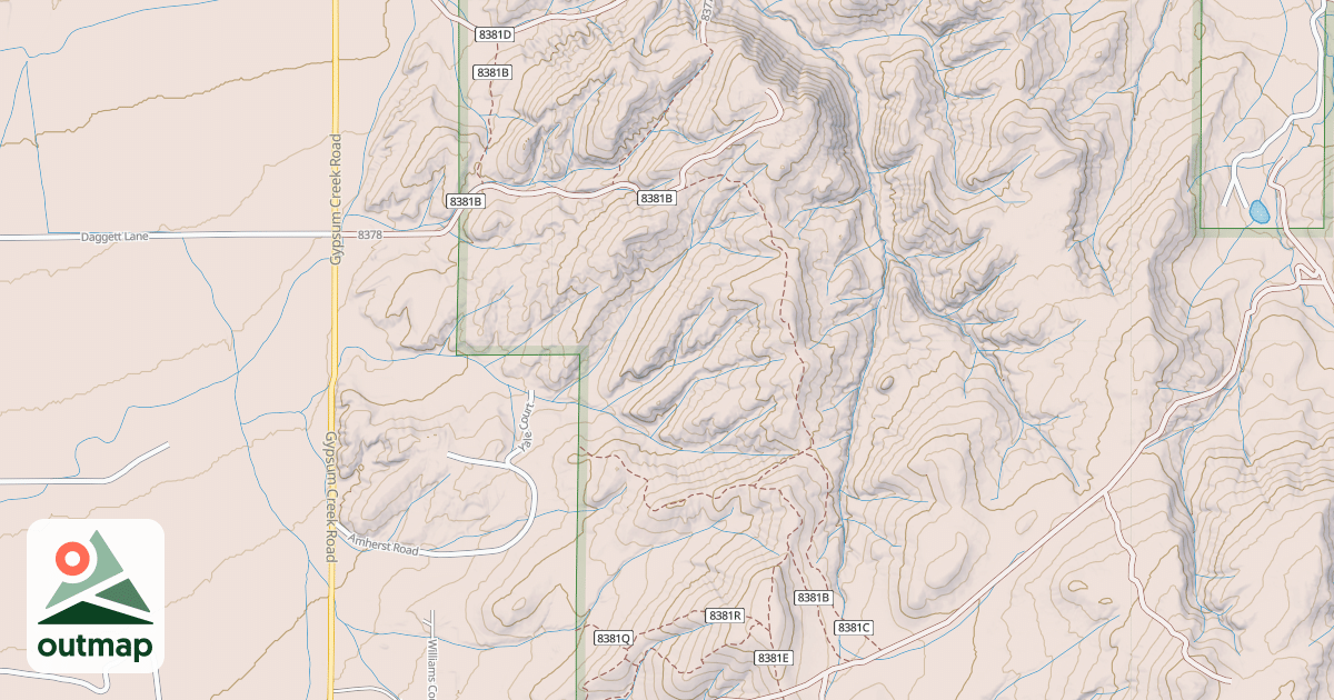 Map of 8381b