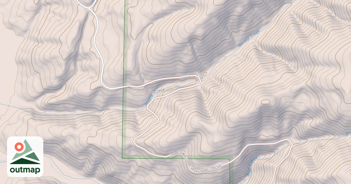 Map of USFS Motor Vehicle Use Map Roads {AE452DDE-4F0A-46C9-9B05-063838AAF2CE}
