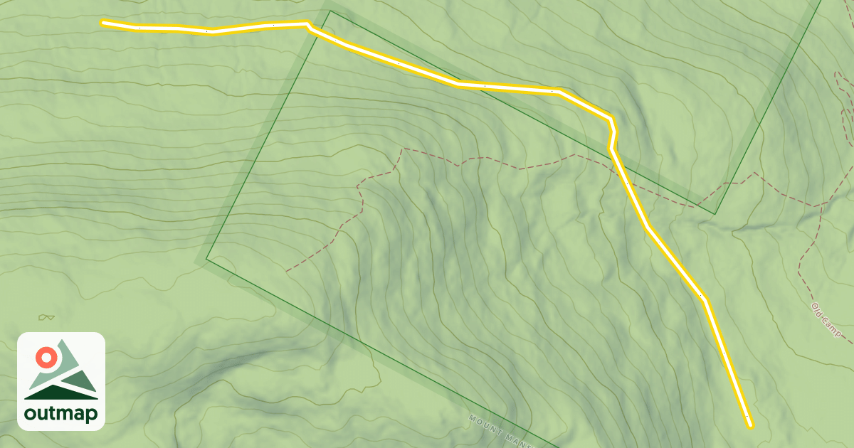 Map of Underhill Trail