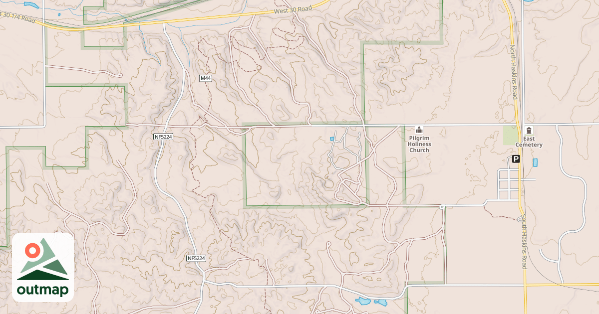 Map of Caberfae Way Smt Dnr37