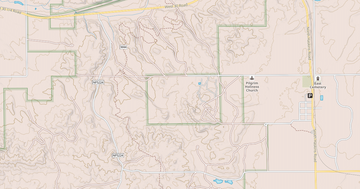 Map preview of Caberfae Way Smt Dnr37