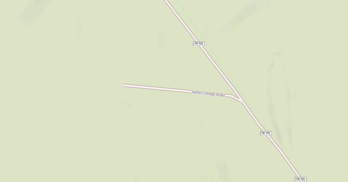 Map preview of NORTH COLLEGE