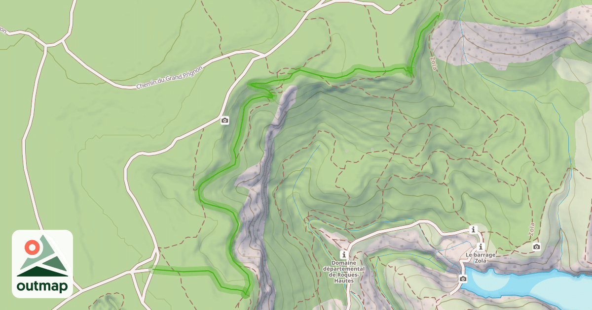 Map of Balcon de Bibémus