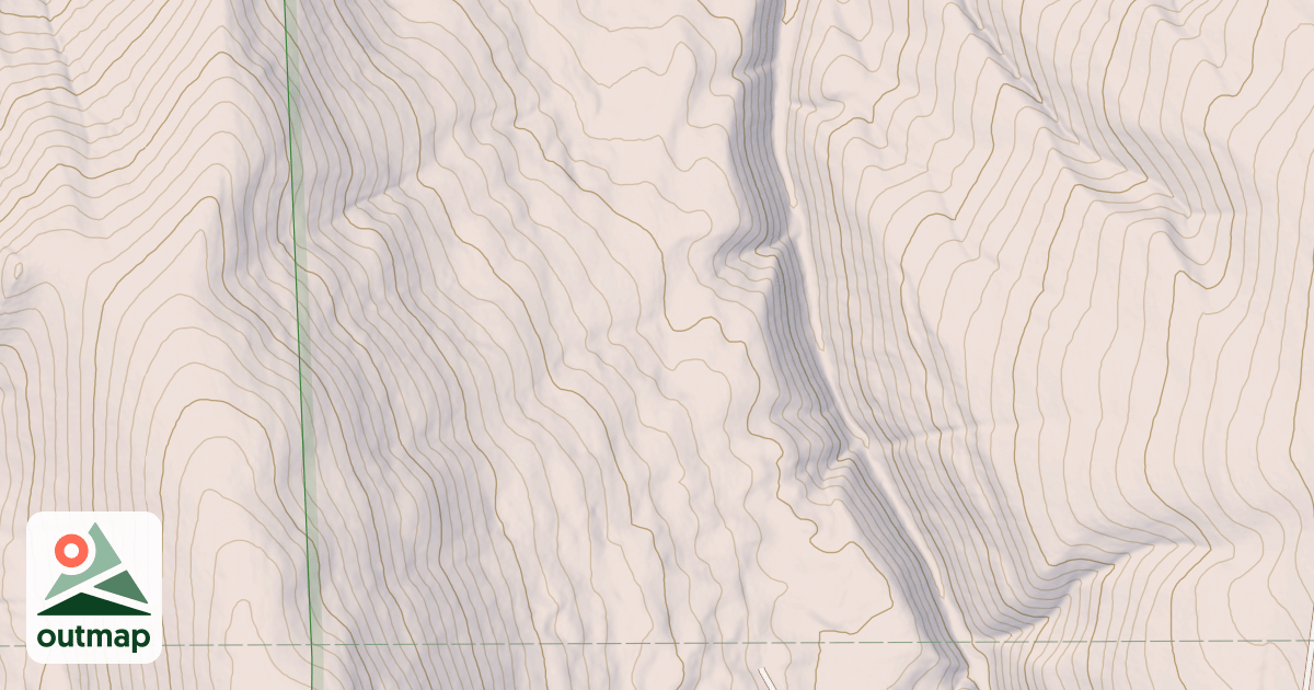 Map of Flag Creek