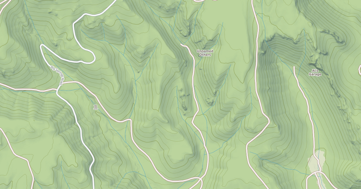 Map preview of ALPERS SPRING-WEST