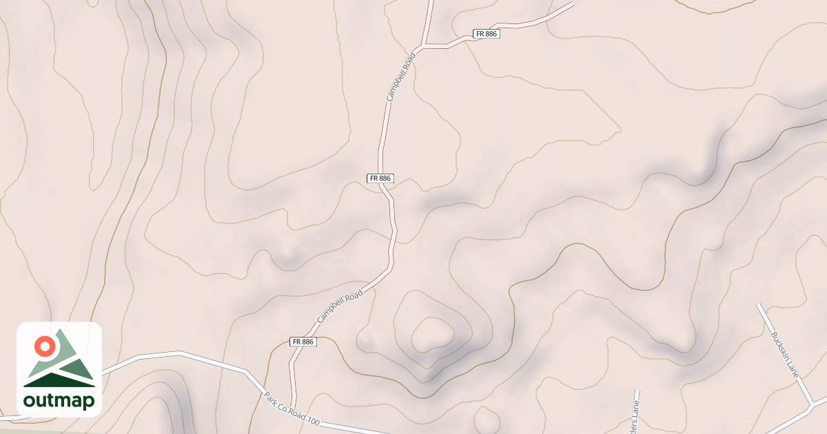 Map of CAMPBELL