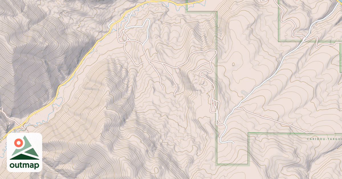 Map of Echo/indian Creek