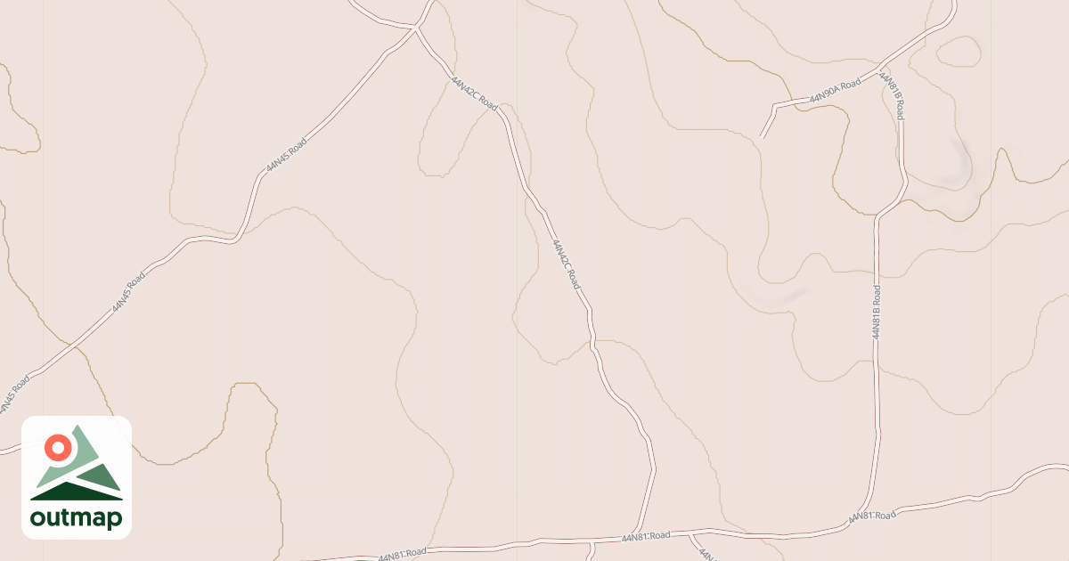 Map of BADGER TWO SPUR C