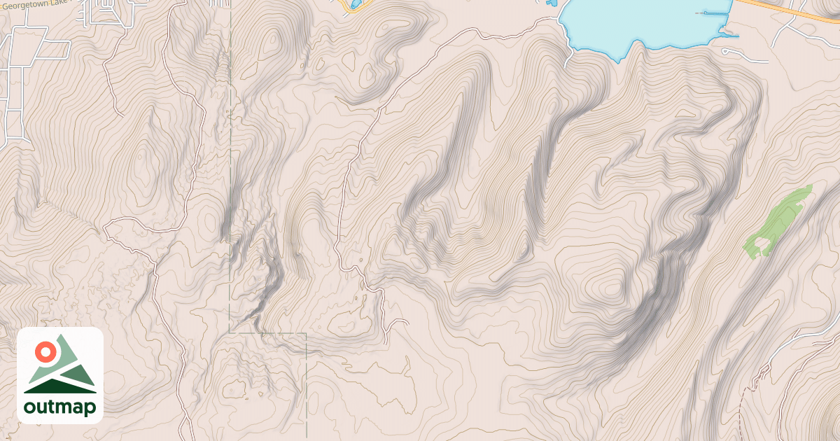 Map of MONTGOMERY RIDGE SNOWMOBILE