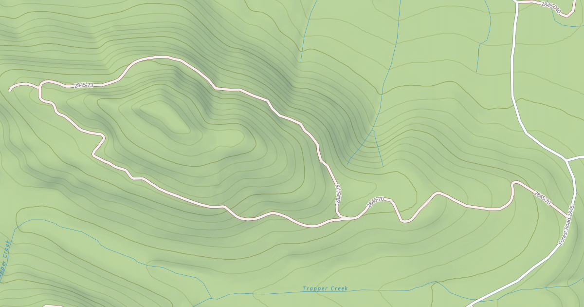 Map preview of USFS National Forest System Roads {C2C99948-B418-43F5-97FD-1344DF882722}