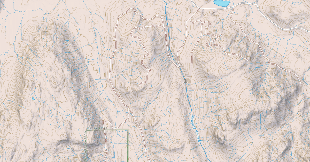 Map preview of SADDLE SPUR