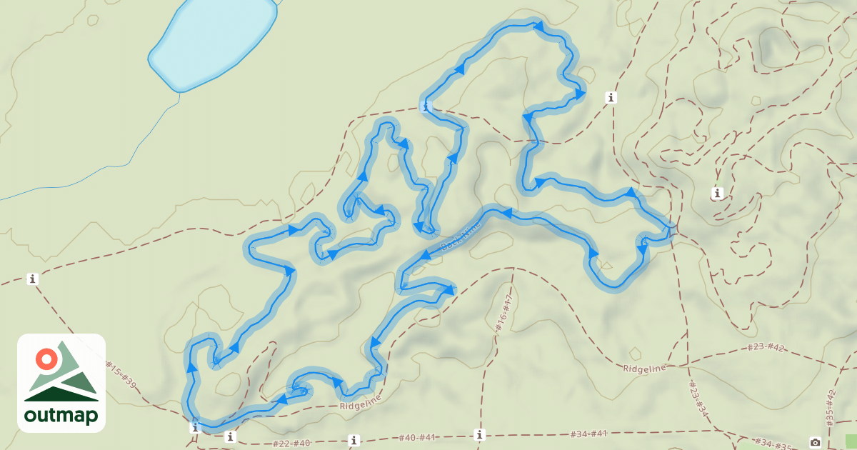Map of Back Nine