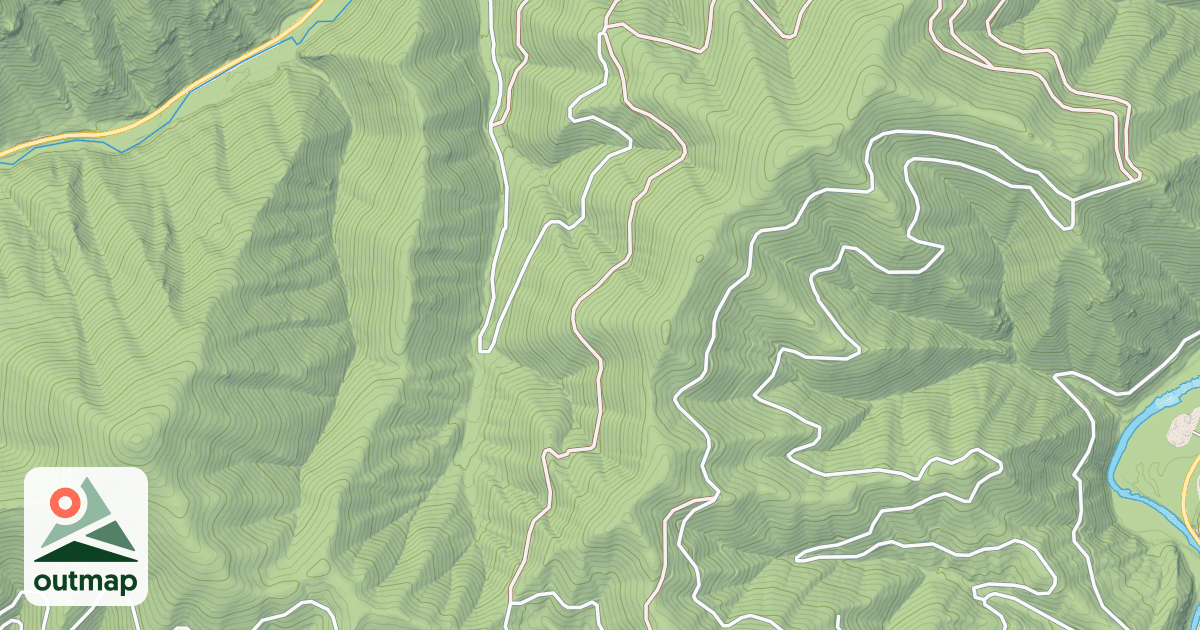 Map of (FDR) UPPER TWO CREEK