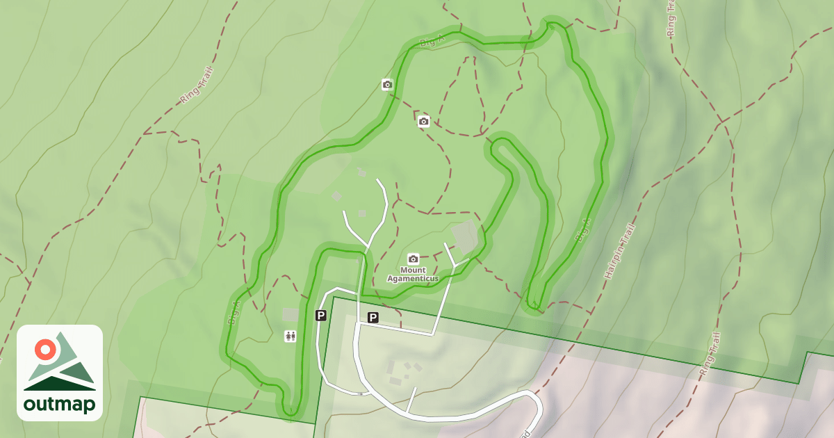 Map of Big A