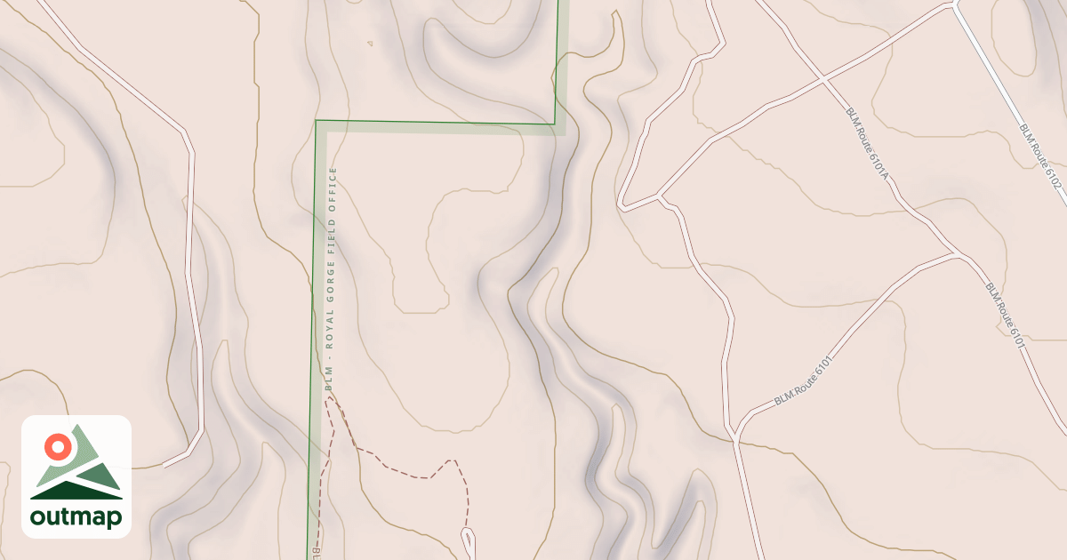 Map of BLM National GTLF Public Motorized Trails 41329c94-8992-4688-b9d3-411838765412