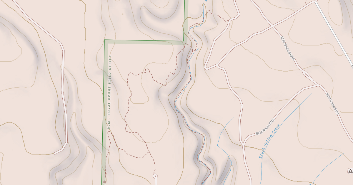 Map preview of BLM National GTLF Public Motorized Trails 41329c94-8992-4688-b9d3-411838765412