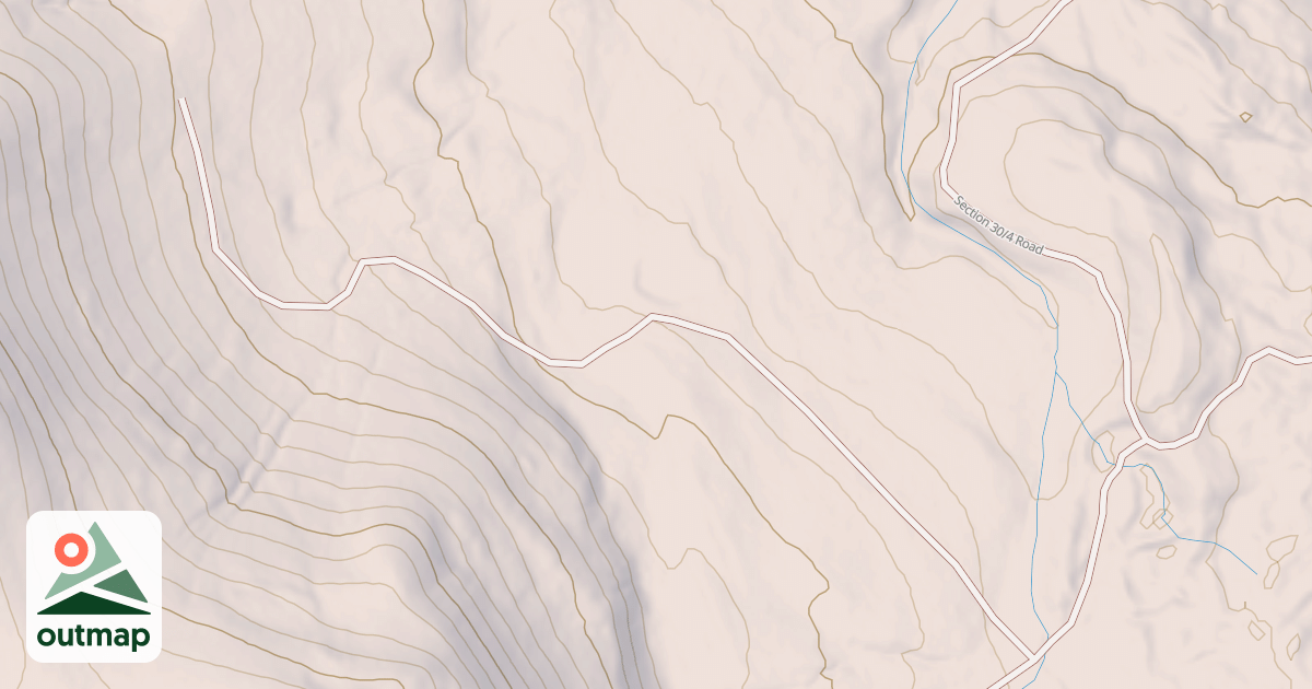 Map of DISPERSED SECTION 30