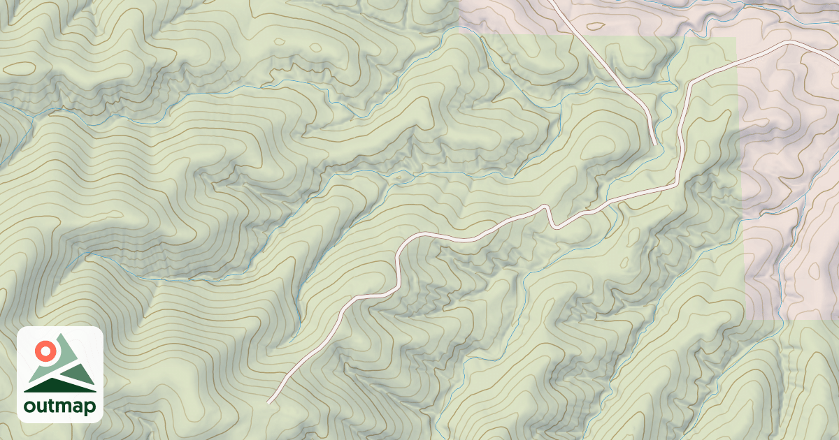 Map of 16055: Debney Canyon