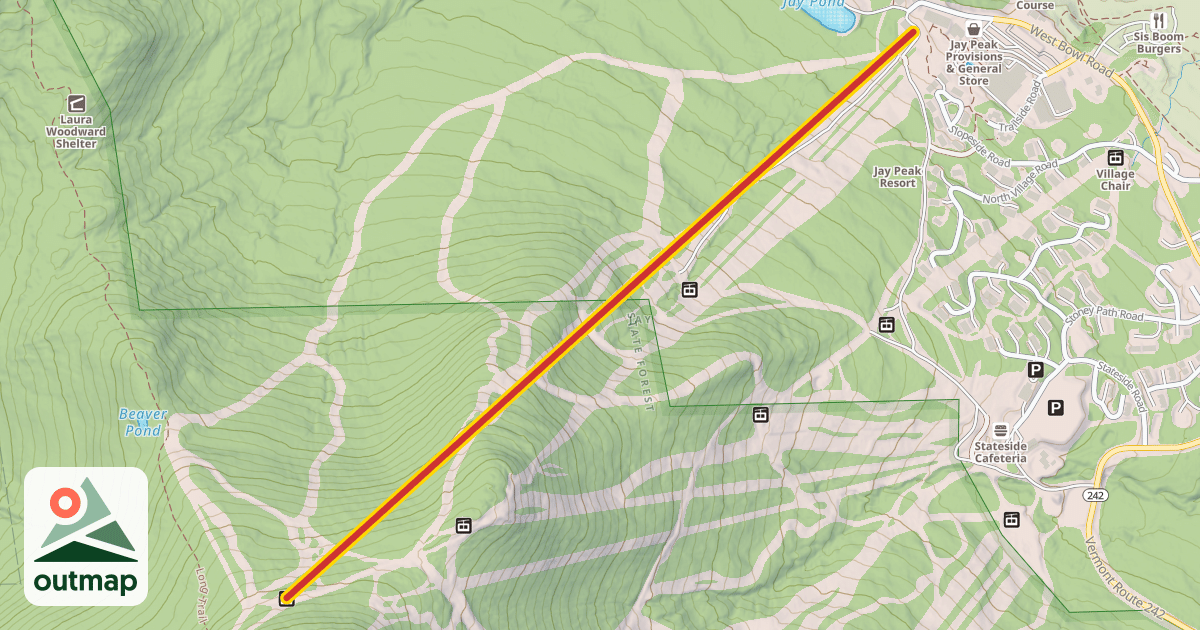 Map of Flyer Express Quad