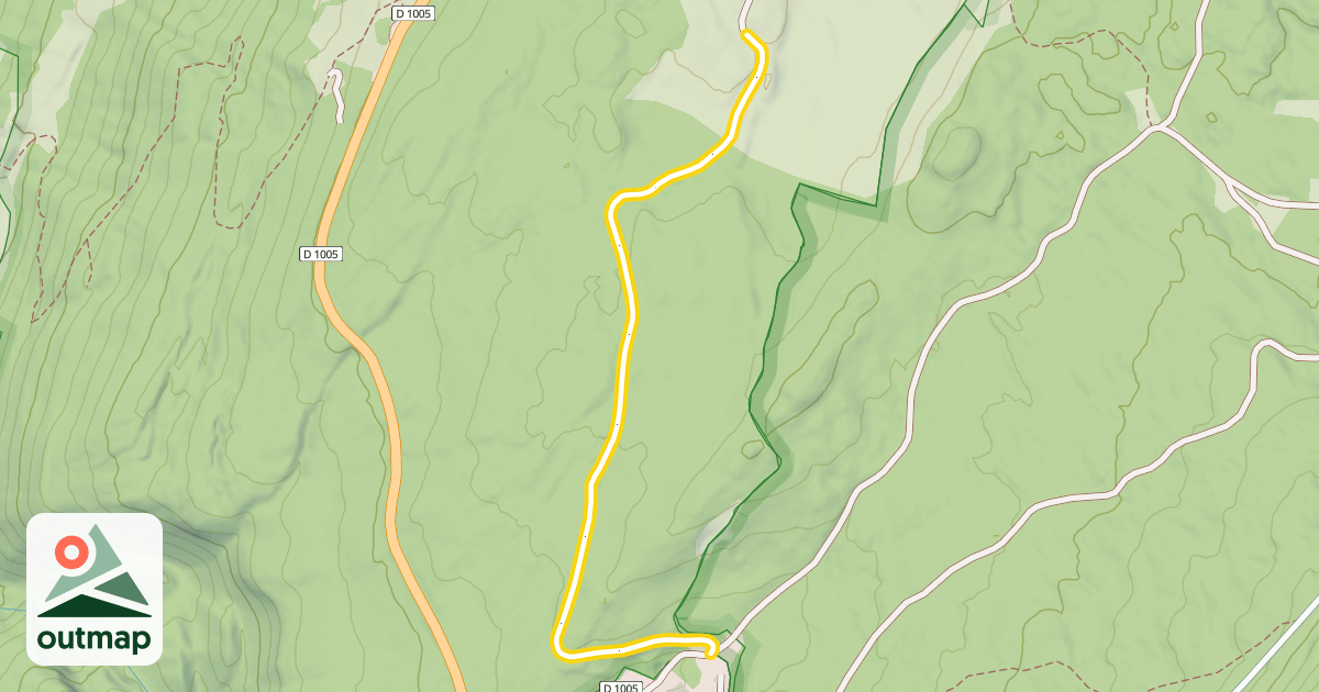 Map of Chemin de la Lecherolle