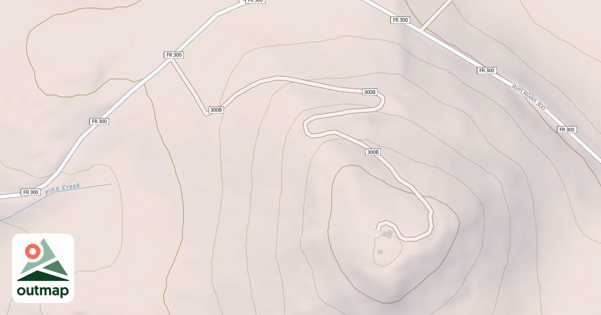 Map of BAKER BUTTE LO