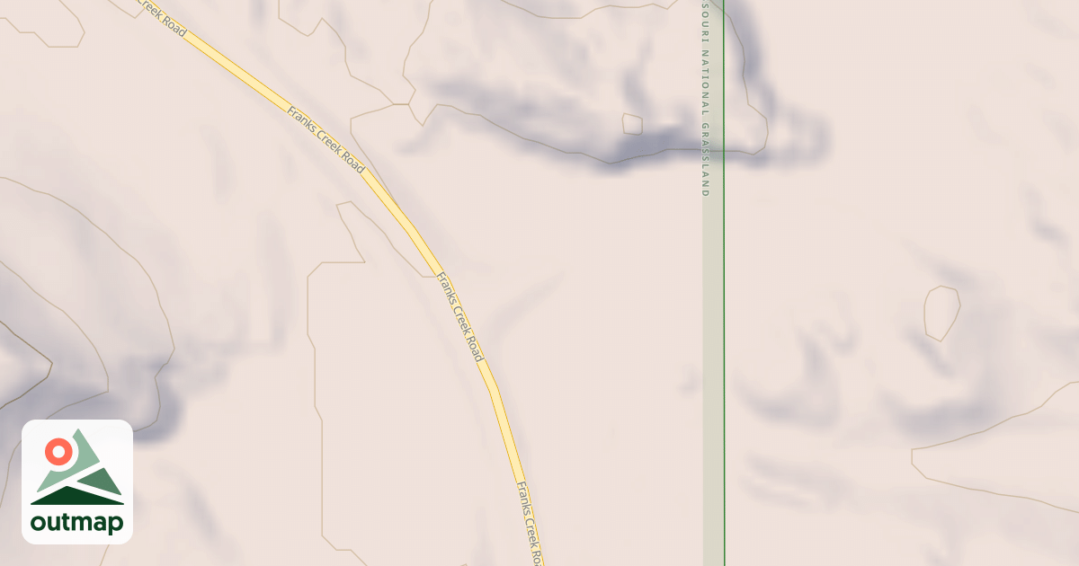 Map of FRANK CREEK CORRAL