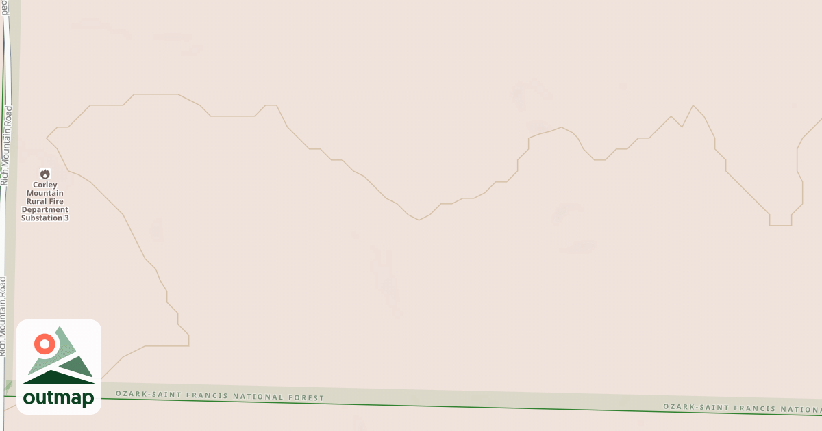 Map of USFS National Forest System Roads {99FEE12F-3571-44C9-9C19-BD0870691E2E}