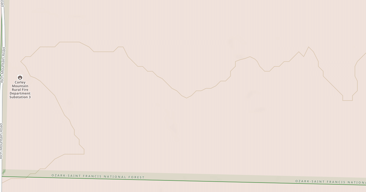 Map preview of USFS National Forest System Roads {99FEE12F-3571-44C9-9C19-BD0870691E2E}