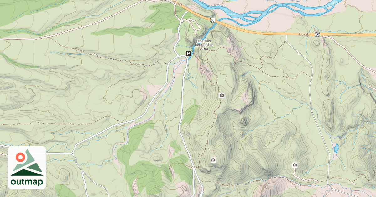 Map of BLM National GTLF Public Motorized Roads 52aec328-7db2-4bb7-98cf-9748b826f824