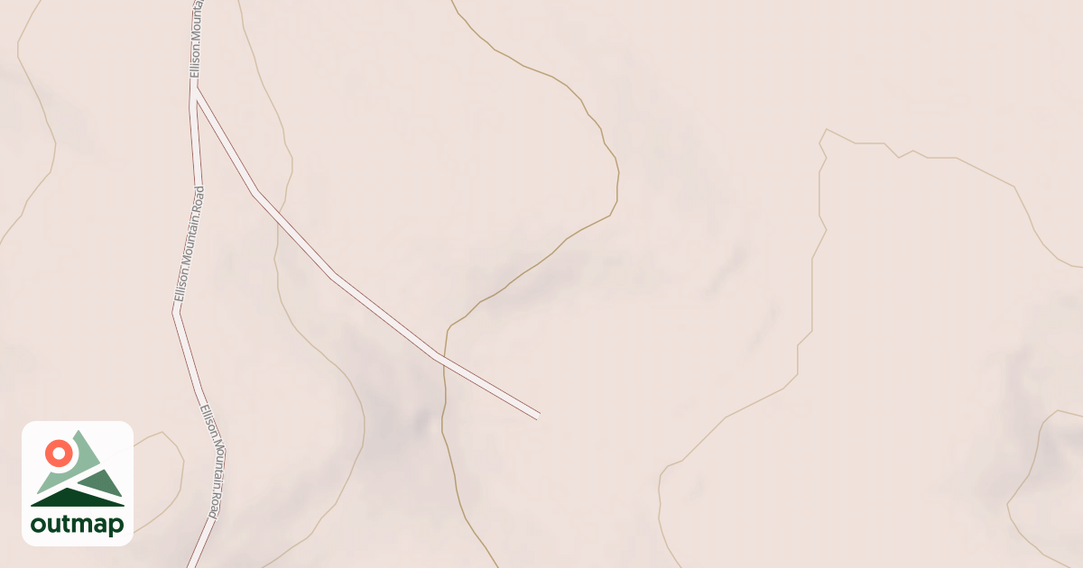 Map of ELLISON PROSPECT SPUR