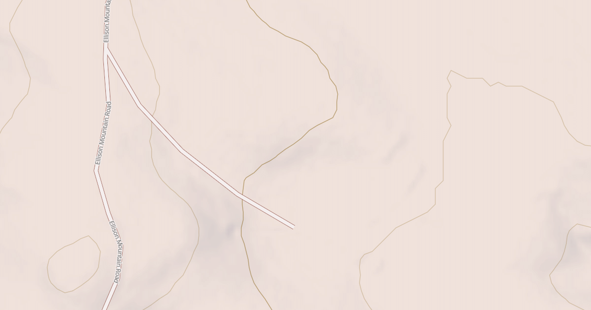 Map preview of ELLISON PROSPECT SPUR