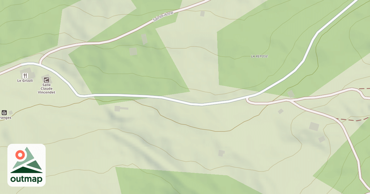 Map of Snow park