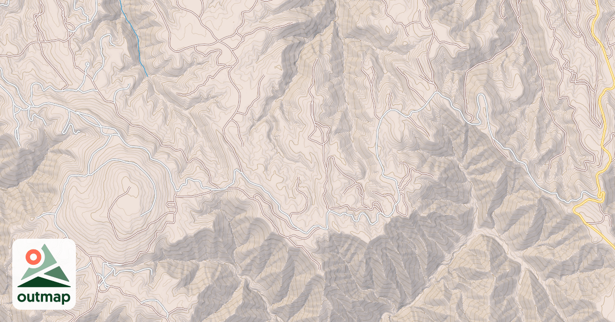 Map of BLACK MTN