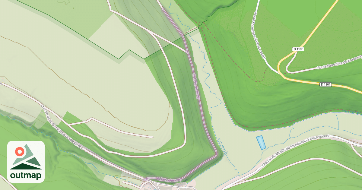 Map of Rohrbacherweg