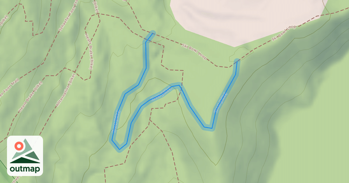 Map of Hoot (bike)