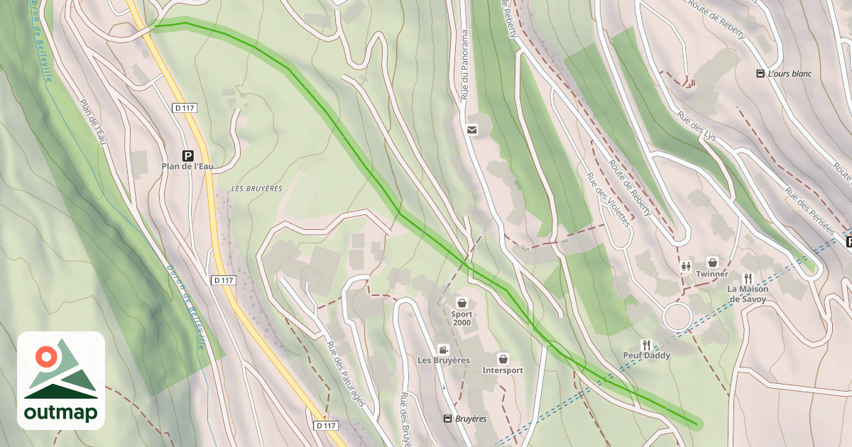 Map of Boyes