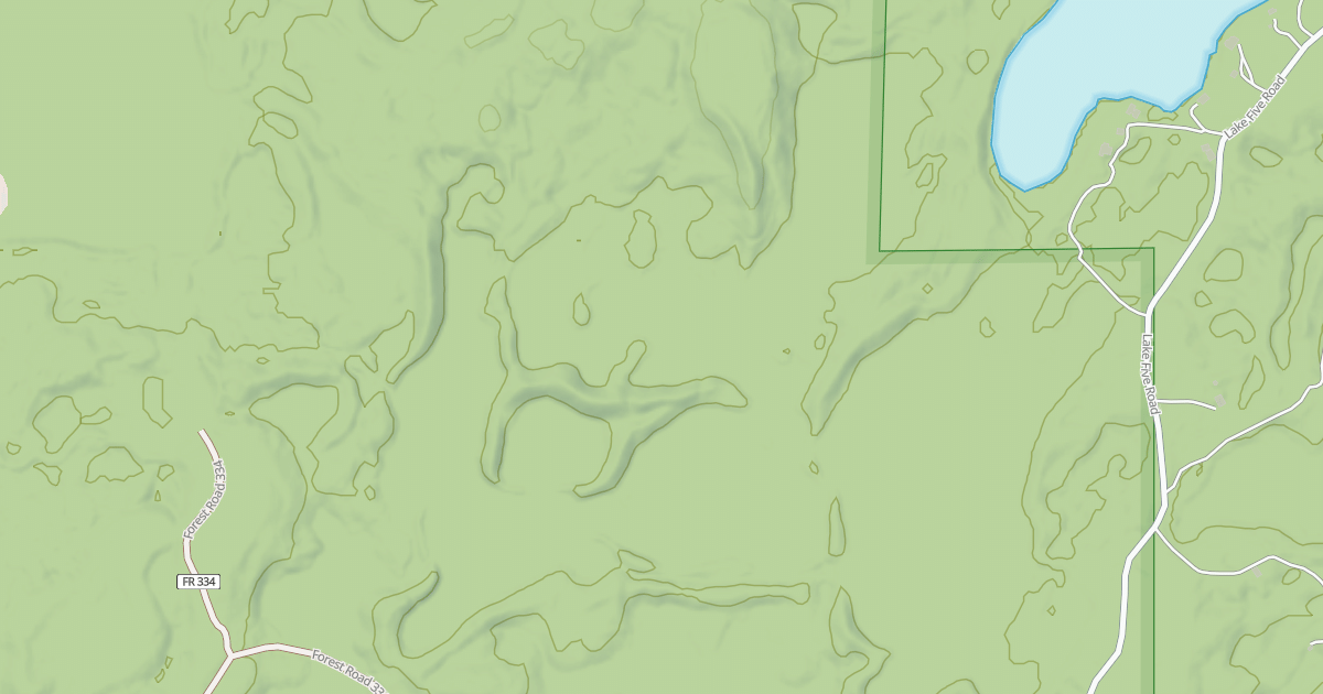 Map preview of FR 334A