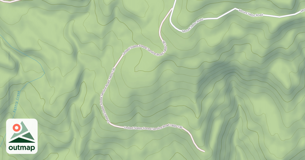 Map of USFS National Forest System Roads {00236EFA-C952-4468-90A7-598C214DF23B}