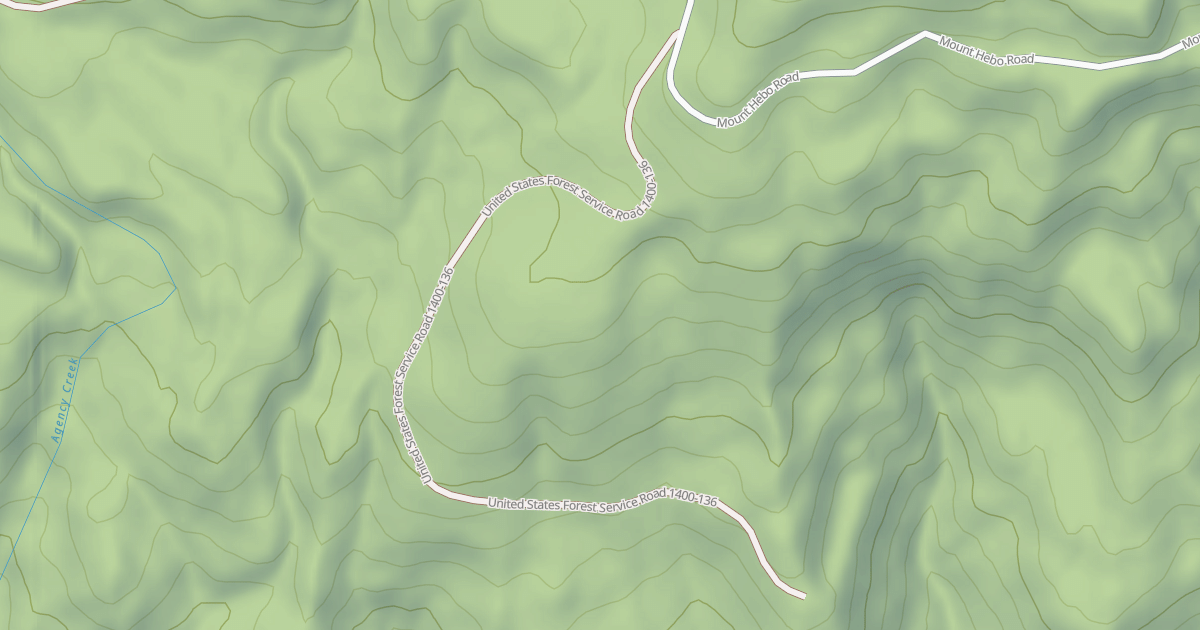 Map preview of USFS National Forest System Roads {00236EFA-C952-4468-90A7-598C214DF23B}