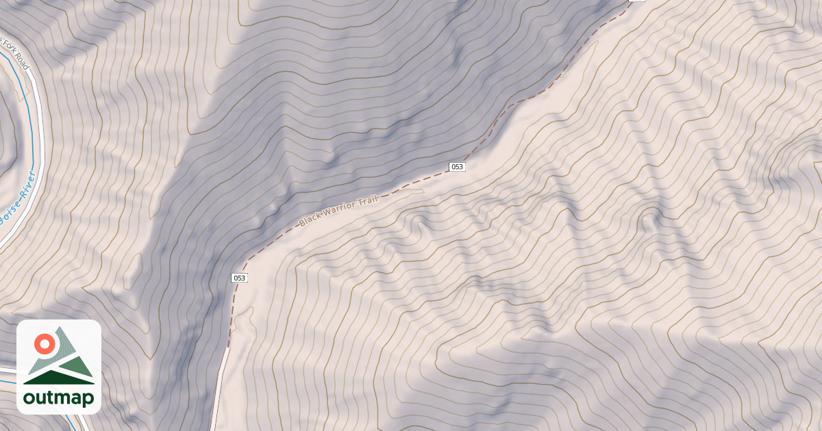 Map of Black Warrior