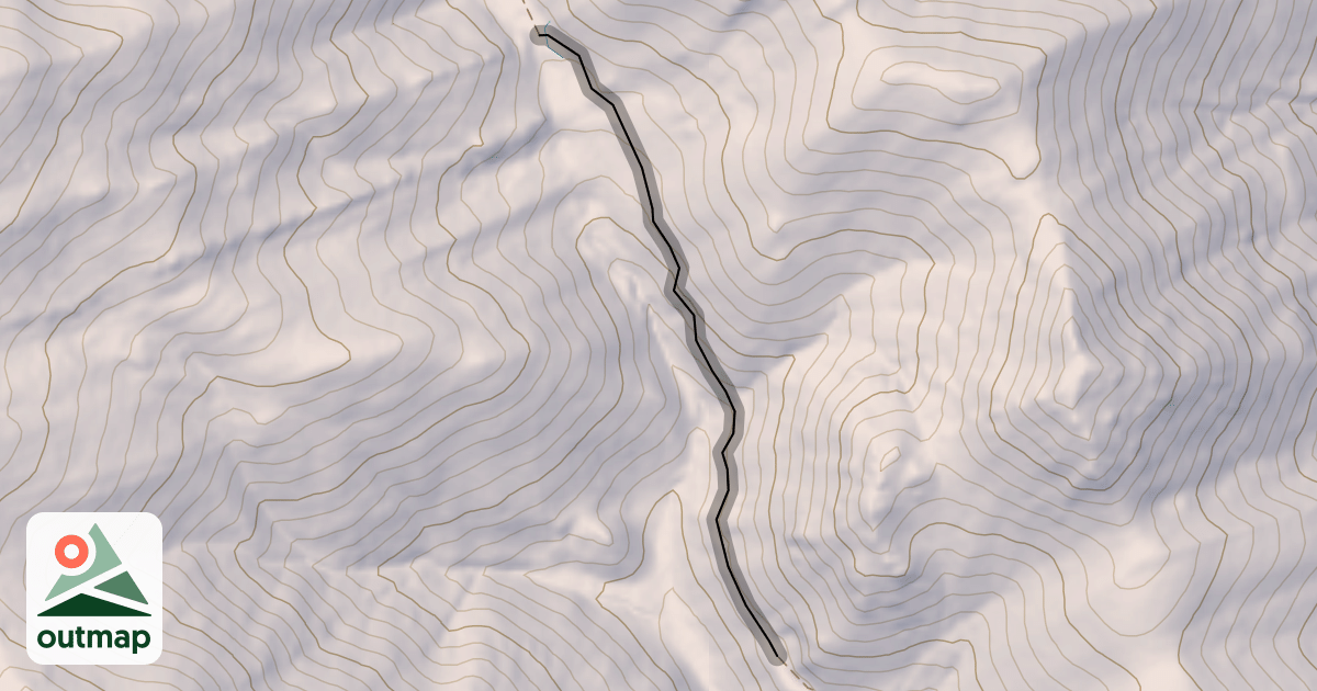 Map of Old Mine Road Trail
