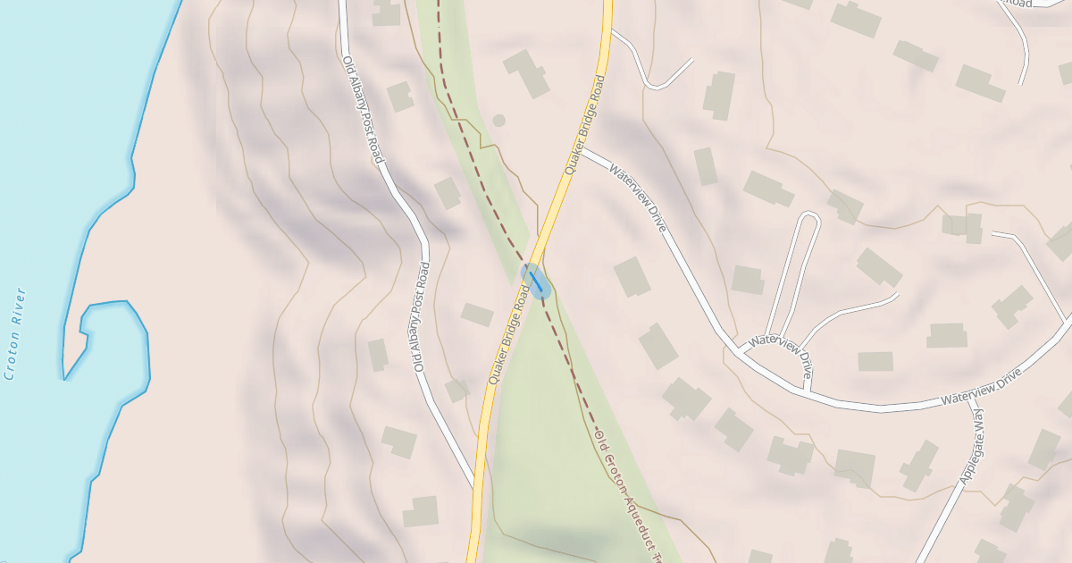 Map preview of Old Croton Aqueduct Trail